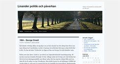 Desktop Screenshot of johanlinander.se